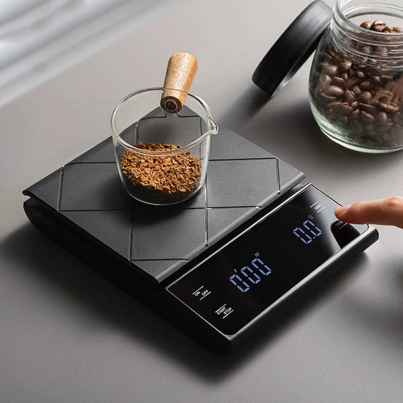 Báscula de Alta Precisión ZenFlow con Temporizador