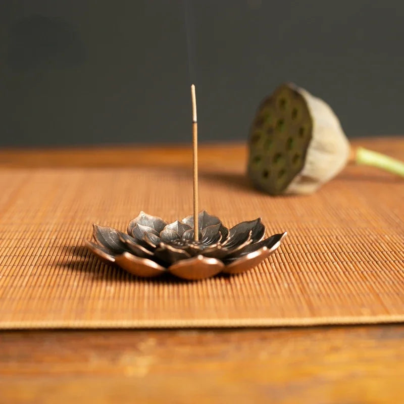 Quemador de Incienso Lotus-Alloy