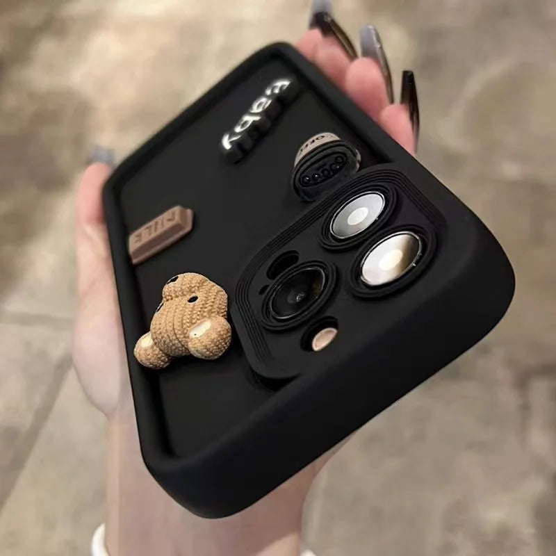 Funda Soft-Touch Bear Hug