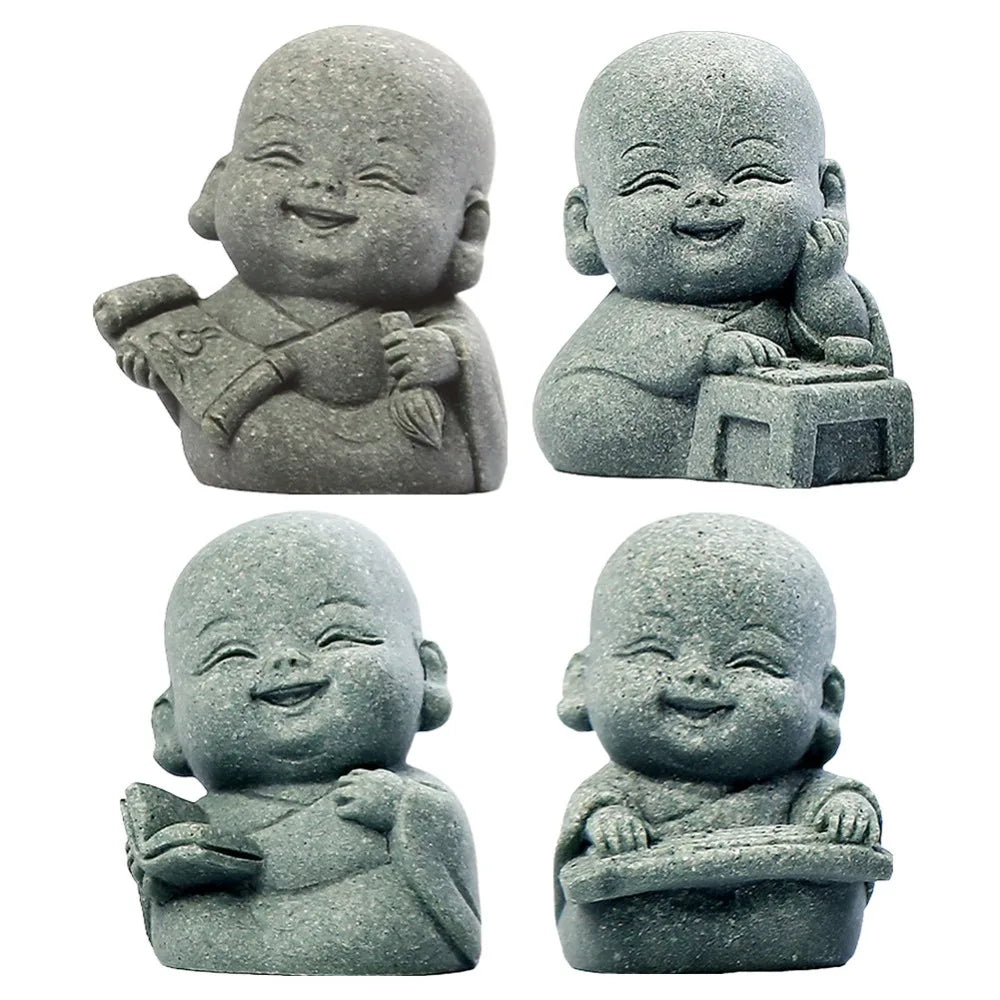 Set de Figuras Little Monks Zen