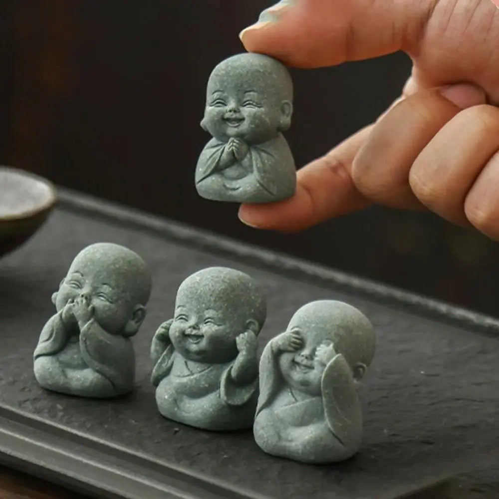 Set de Figuras Little Monks Zen