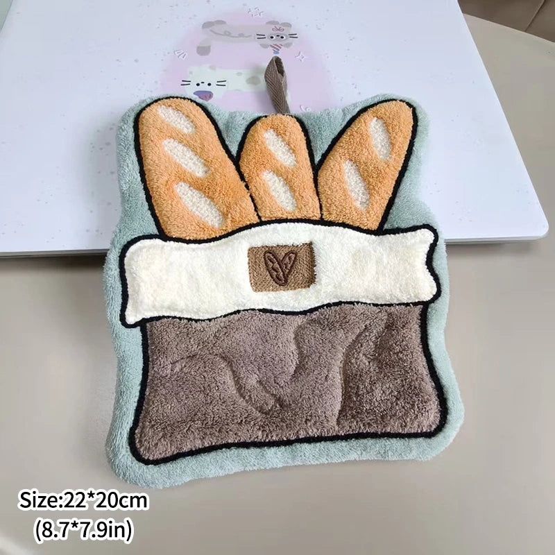 Toalla de Mano Bordada Coffee Ritual