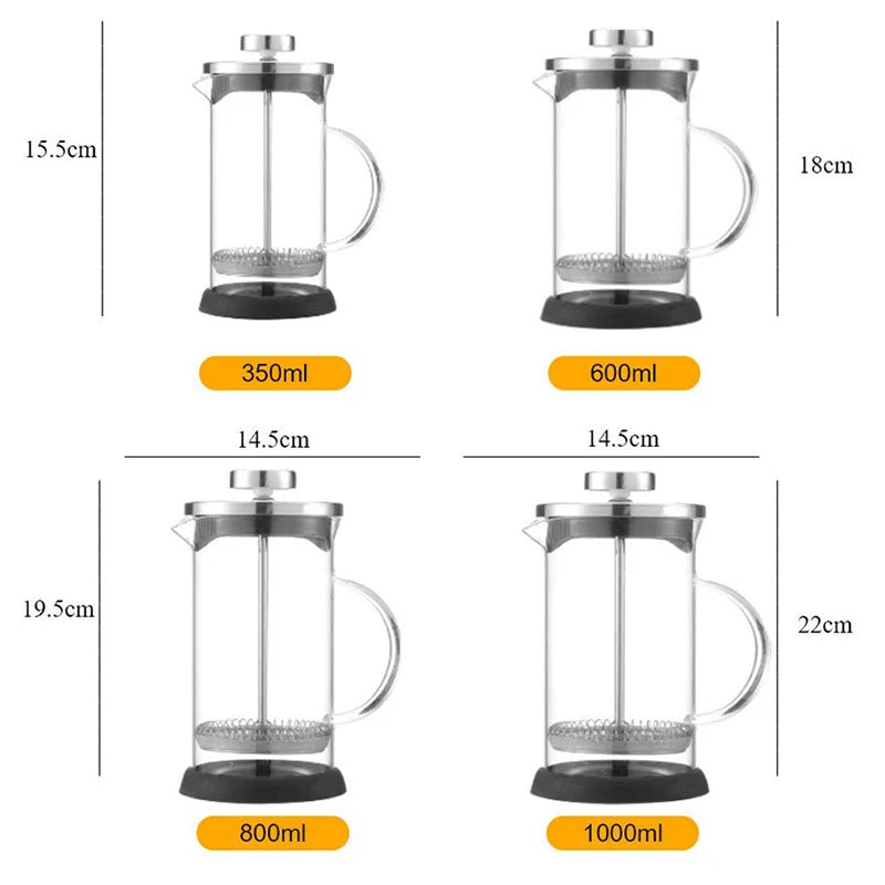 Cafetera de Prensa Francesa PureGlass