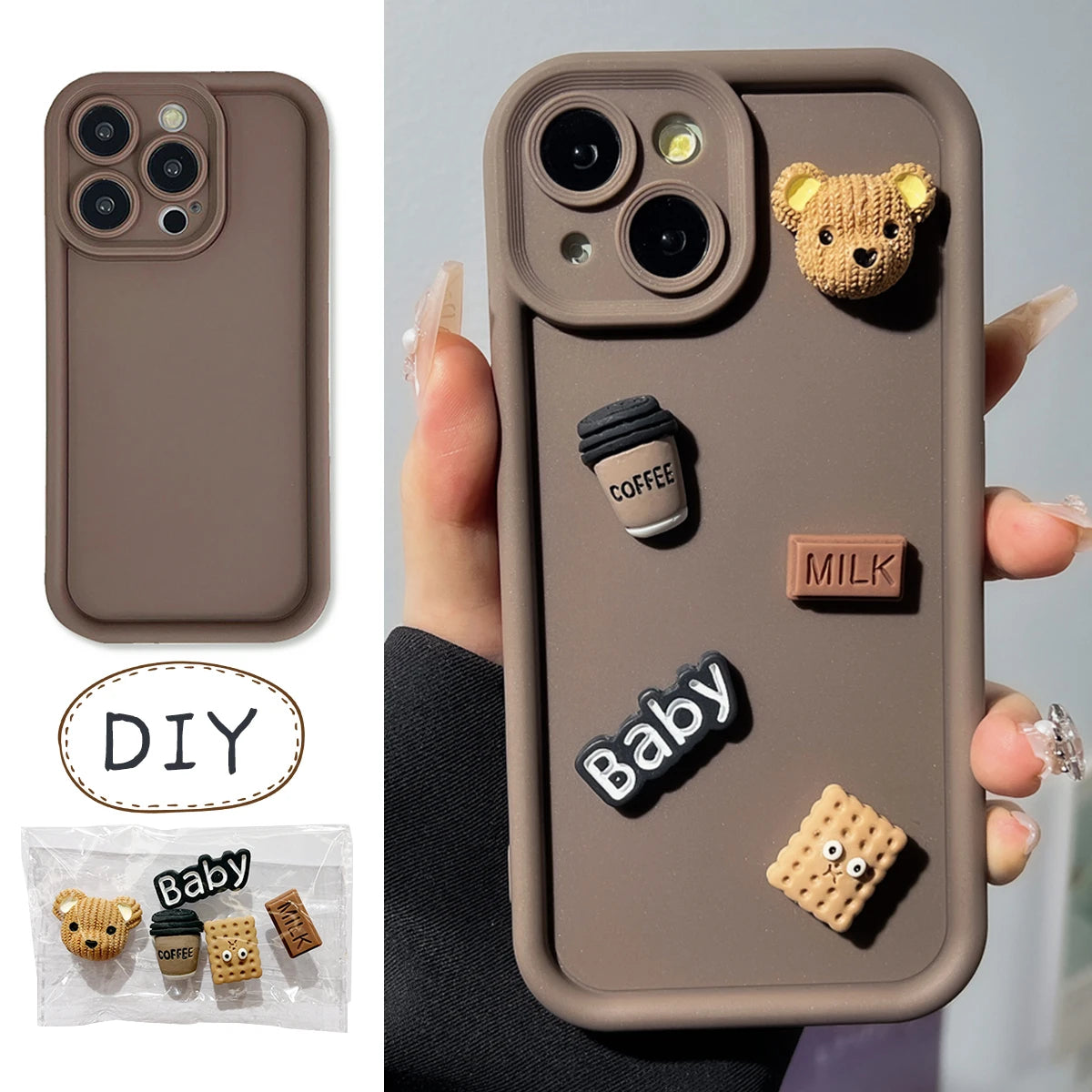 Funda Soft-Touch Bear Hug