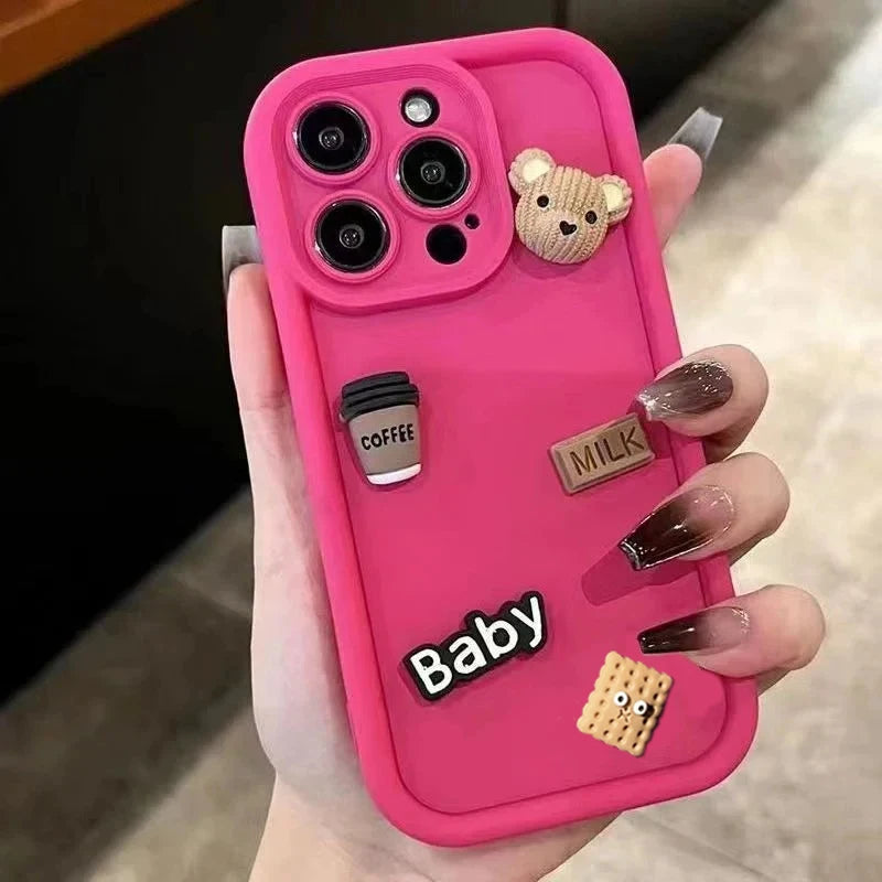 Funda Soft-Touch Bear Hug