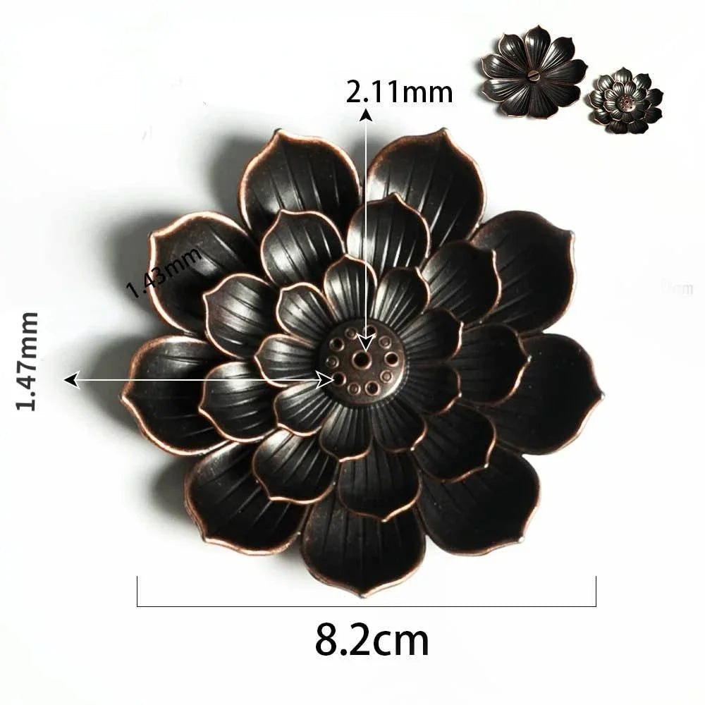 Quemador de Incienso Lotus-Alloy
