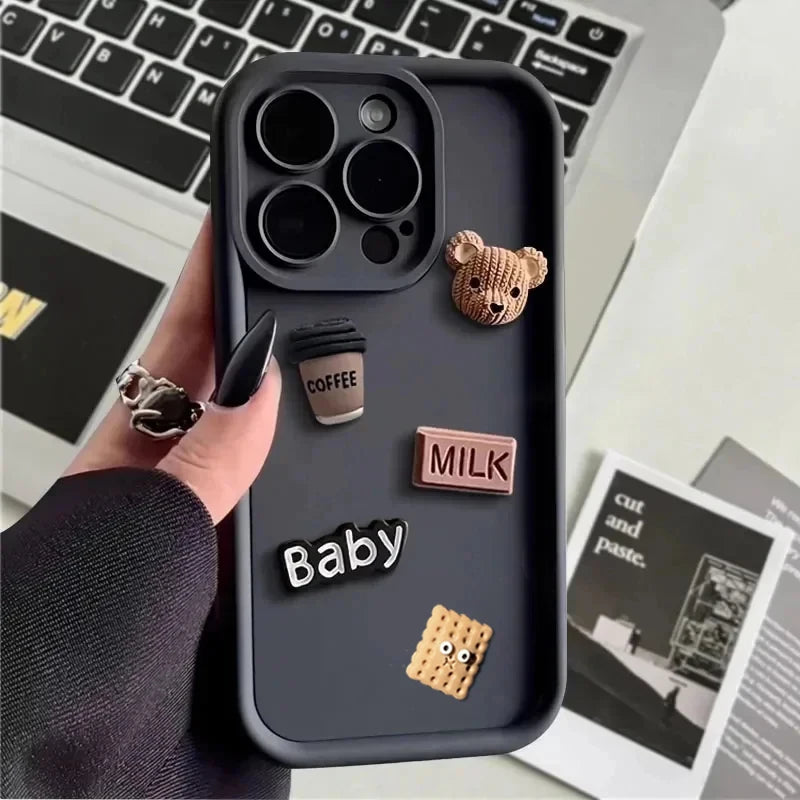 Funda Soft-Touch Bear Hug