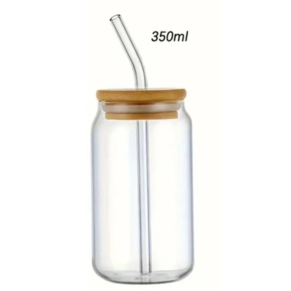 Vaso Minimal Glass & Bamboo