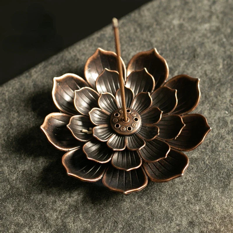 Quemador de Incienso Lotus-Alloy