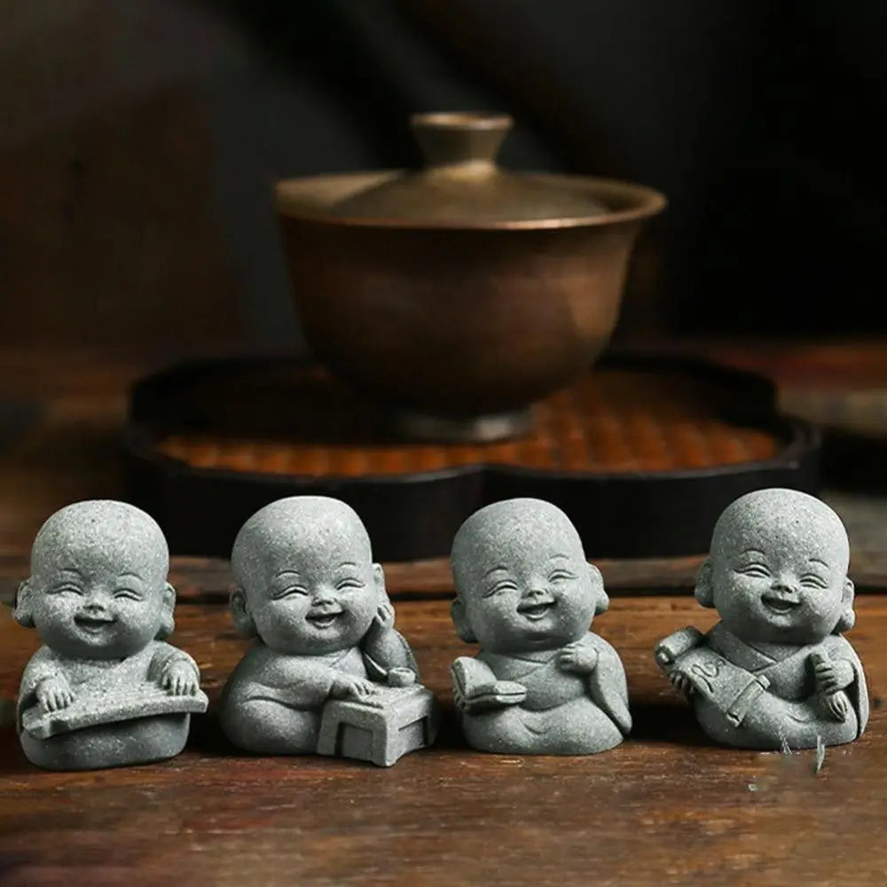 Set de Figuras Little Monks Zen