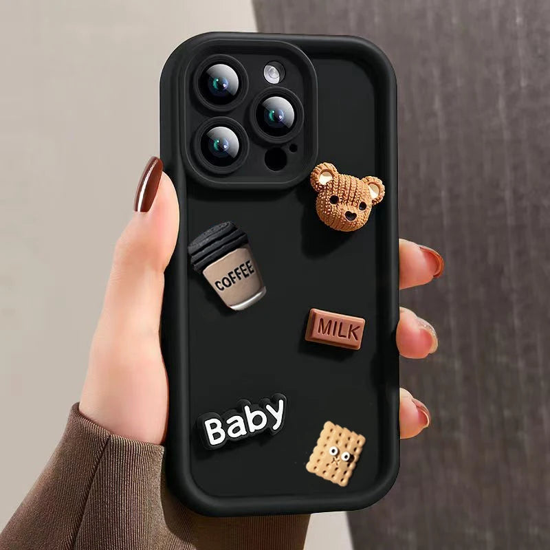 Funda Soft-Touch Bear Hug